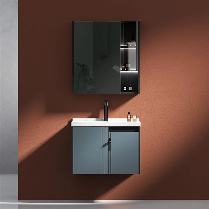 bathroom vanity with undermount sink