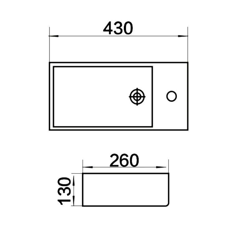 small bathroom sink sizes
